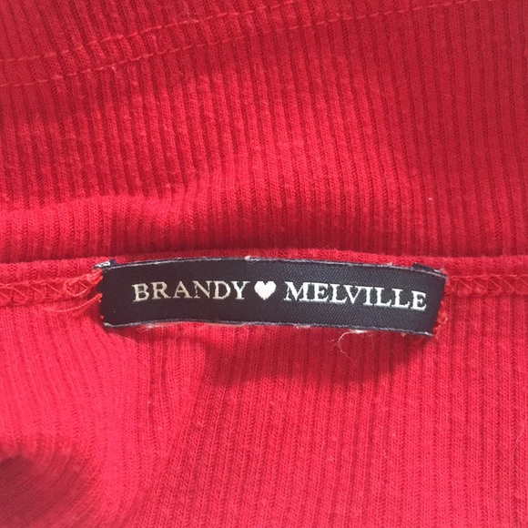 Brandy Melville red tank top - Picture 3 of 3